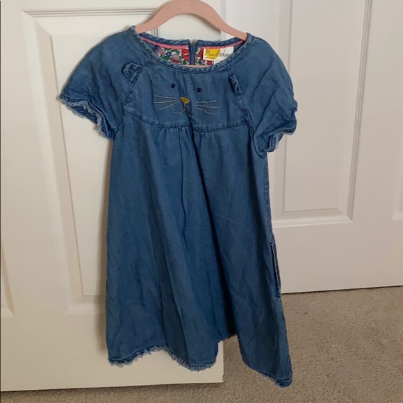 Mini Biden S/S Jean dress - Picture 1 of 3